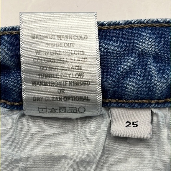 Vervet By Flying Monkey High Rise Slim Size 25 - Picture 10 of 16